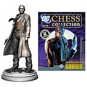 Batman Commissioner Gordon Pawn Chess Piece and Magazine